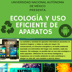 Ecología y uso eficiente de aparatos