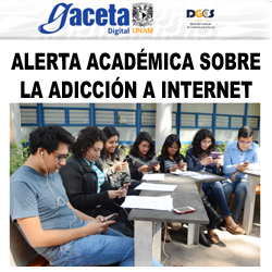 Alerta académica sobre la adicción a Internet